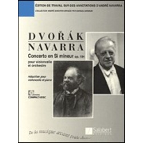 Cello Concerto In B Minor Op 104 Ed Navarra Book/C 