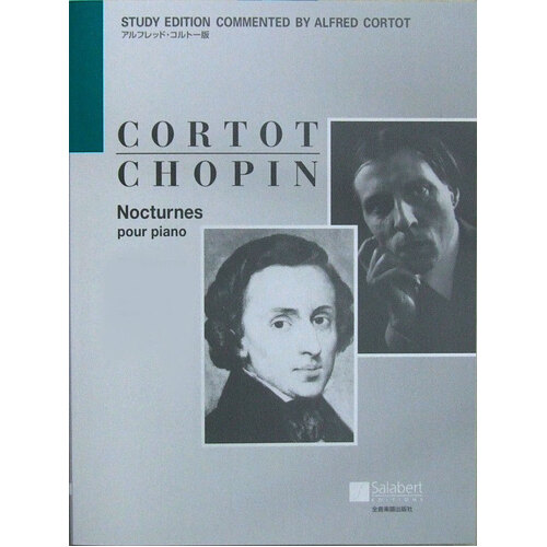 Nocturnes Book 1 Ed Cortot English Text Piano 