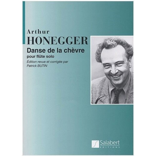 Honegger - Danse De La Chevre Flute Solo (Softcover Book)