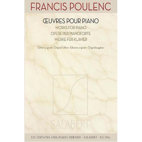 Francis Poulenc - Works For Piano 