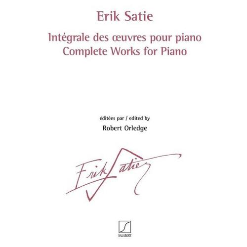 Satie - Complete Works For Piano Vol 1-3 (Softcover Book)
