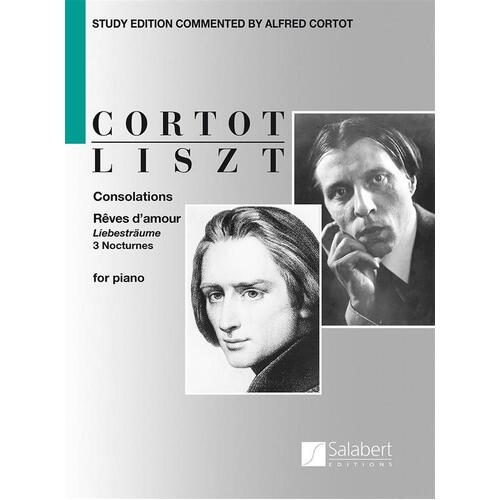 Liszt - ConsOnline Audiotions Reves D'Amour 3 Nocturnes (Softcover Book)