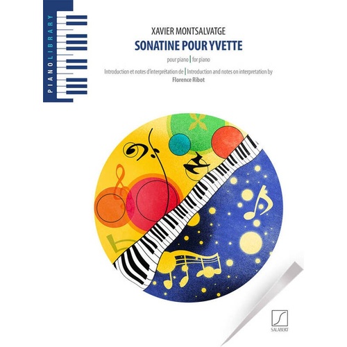 Montsalvatge: Sonatine pour Yvette for Piano - Salabert Editions - 20 Pages - Piano Solo - Durand-Salabert-Eschig-Piano Library