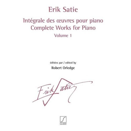 Satie - Complete Works For Piano Vol 1