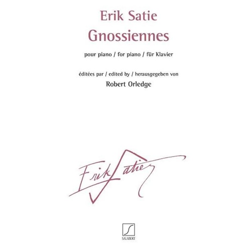 Satie - Gnossiennes For Piano