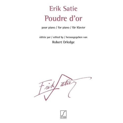 Satie - Poudre Dor For Piano