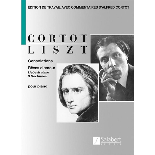 Consolations Reves Damour 3 Nocturnes Ed Cortot