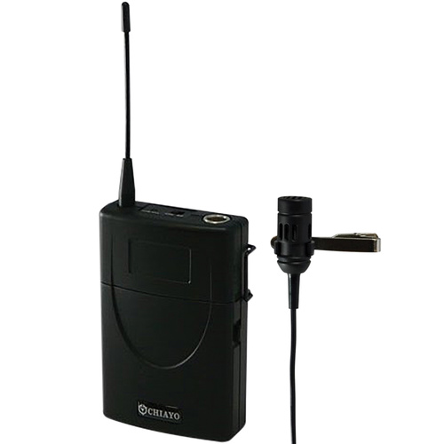 Chiayo SM1016MC16 Lapel Microphone w/bodypack transmitter, 16 channel UHF to suit Coach system