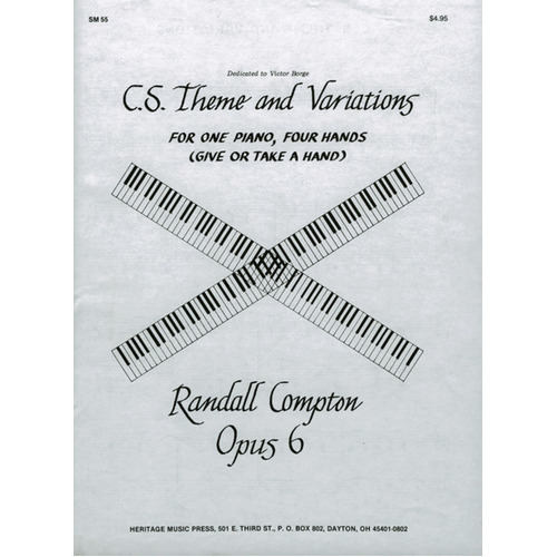 C S Theme And Variations Op 6 Pd