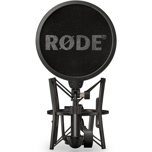 RØDE SM6 Studio-Grade Microphone Suspension Shock Mount with Pop Shield and Telescopic Arm