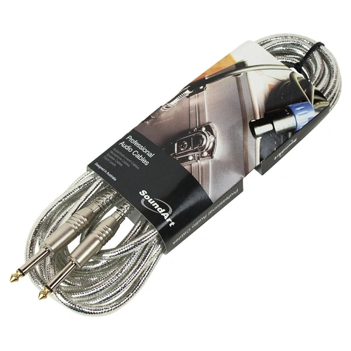 SoundArt SMI-30-SLV 6m Silver Instrument Cable
