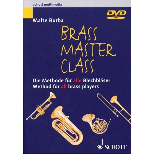 Brass Master Class DVD by Schott Music