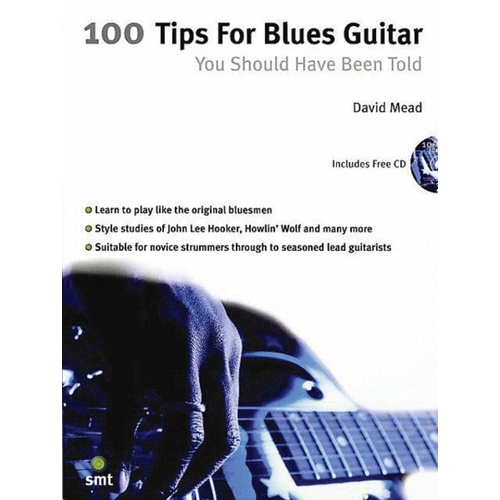 100 Tips For Blues Guitar Book/CD (Softcover Book/CD)