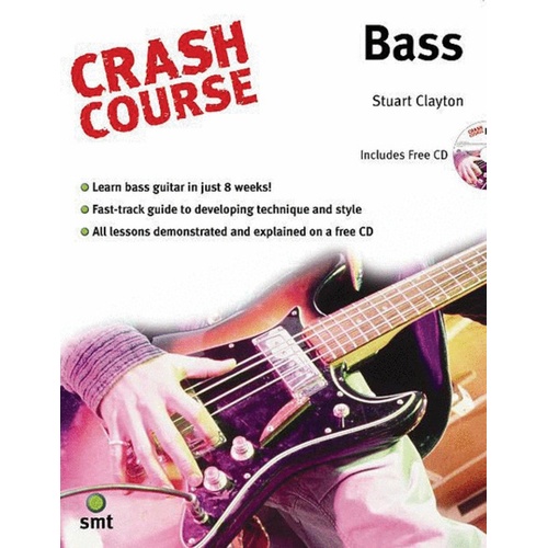 Crash Course Bass Book/CD (Softcover Book/CD)
