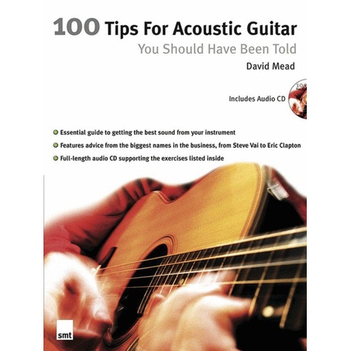 100 Tips Acoustic Guitar Book/CD (Softcover Book/CD)