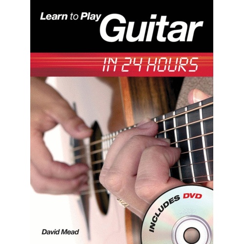 Learn To Play Guitar In 24 Hours Book/DVD