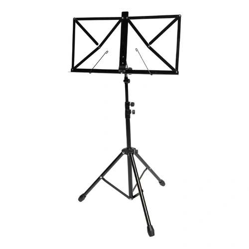 SoundArt SMU-20 Folding Orchestral Music Stand with Carry Bag - Black