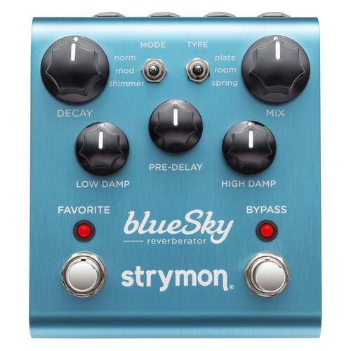 Strymon Blue Sky Reverb Effect Pedal