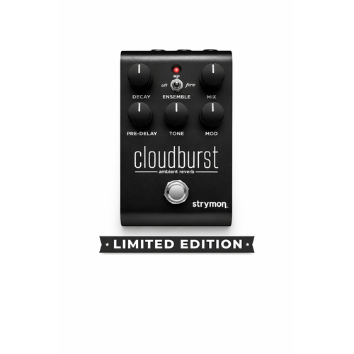 Strymon Midnight Edition Cloudburst Ambient Reverb Pedal