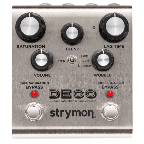 Strymon Deco Tape Saturation/Double Tracker Effect Pedal