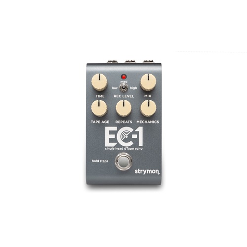Strymon EC-1 Single Head Tape Echo Pedal with Tube Preamp and MIDI Control