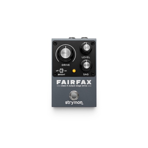 Strymon Fairfax Analog Drive Pedal with Class A Output Stage and Variable Sag Control