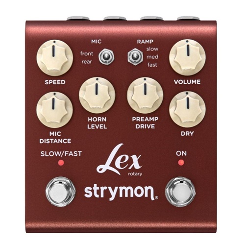 Strymon Lex V2 Rotary Modulation Pedal with MIDI Control and Expression Input
