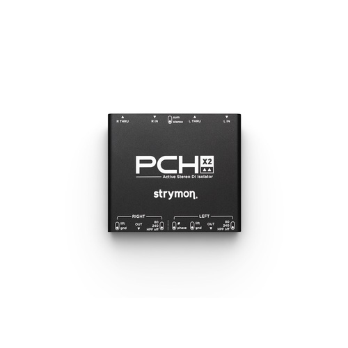 Strymon PCH X1 and X2 Stereo Active Phantom-Powered DI Isolators
