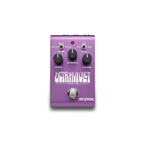 Strymon Ultraviolet Vintage Vibe Pedal - High Impedance, Low Noise, MIDI Control, 24-bit Audio Quality, Aluminum Chassis, USA Made