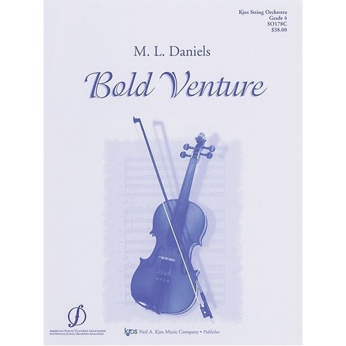 Bold Venture for String Orchestra by Neil A. Kjos Music Company, 74 Pages