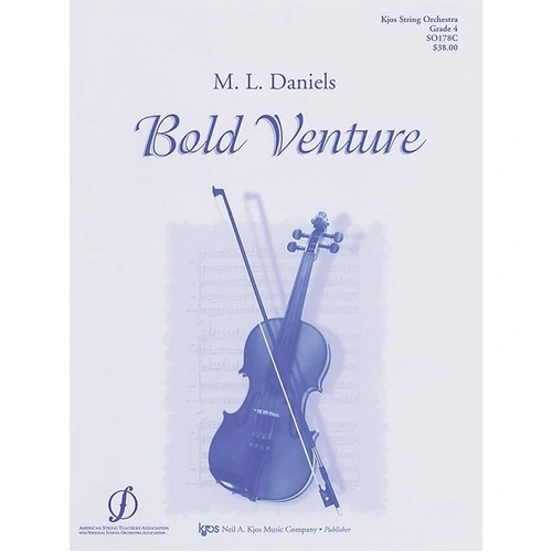 Bold Venture for String Orchestra - 74 Pages - Neil A. Kjos Music Company