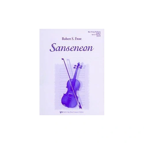 Sanseneon for String Orchestra by Neil A. Kjos Music Company, 47 Pages, Contest and Festival Repertoire