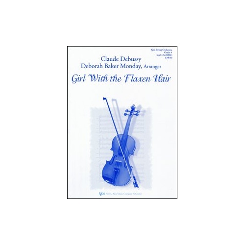 Girl with the Flaxen Hair for String Orchestra by Neil A. Kjos Music Company, 40 Pages