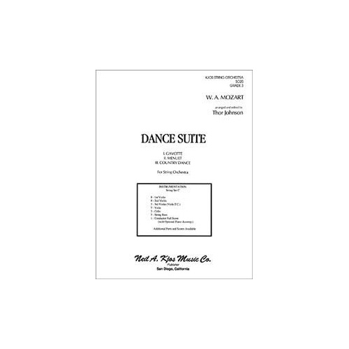 Dance Suite for String Orchestra by Neil A. Kjos Music Company, 48 pages