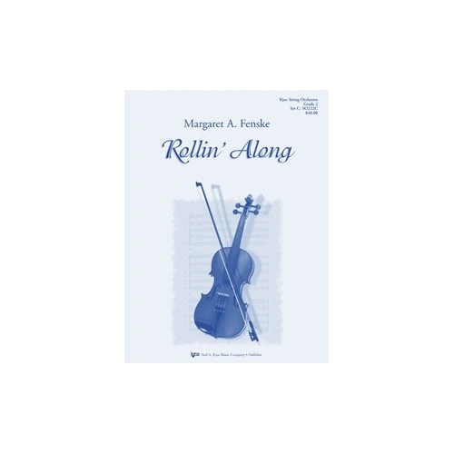 Rollin' Along for String Orchestra, Grade 2, Neil A. Kjos Music Company, 1 Page