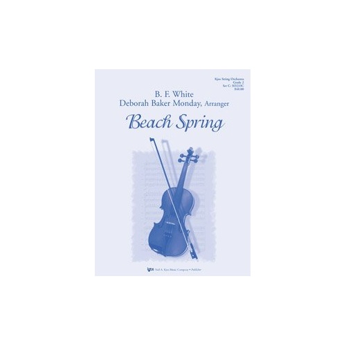 Beach Spring for String Orchestra by Neil A. Kjos Music Company