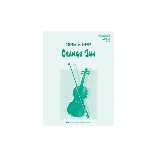 Orange Jam for String Orchestra SO2.5 SC/PTS by Jeffrey Bishop