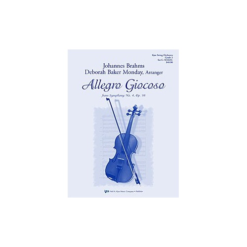 Allegro Giocoso from Symphony No. 4 (Brahms) - String Orchestra Arrangement