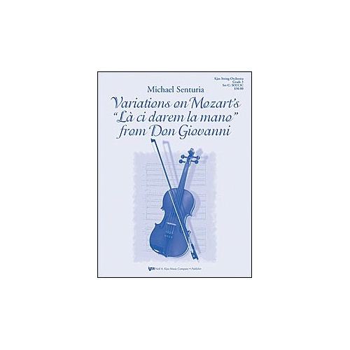 Variations on Mozartees Eela Ci Darem La Manoee for String Orchestra