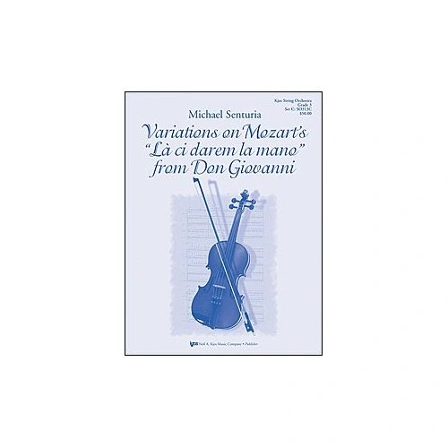 Variations on Mozartees eeLa ci darem la manoee for String Orchestra