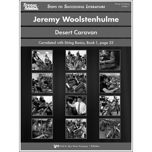 Desert Caravan - Score for String Orchestra by Jeremy Woolstenhulme