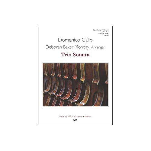 Trio Sonata for String Orchestra by Neil A. Kjos Music Company, 39 pages, Duration: 2:15