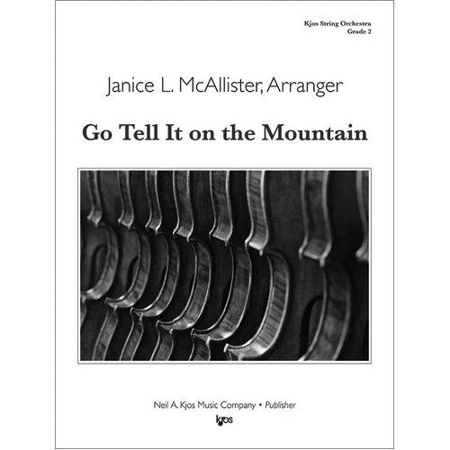 Go Tell It on the Mountain - Score for String Orchestra
