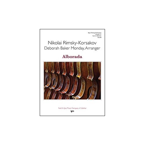 Alborada from Capriccio Espagnol for String Orchestra, D Major, 50 Pages, Optional Tambourine & Triangle, Duration 1:32