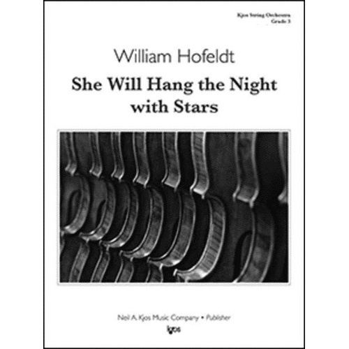 She Will Hang the Night with Stars - String Orchestra Score