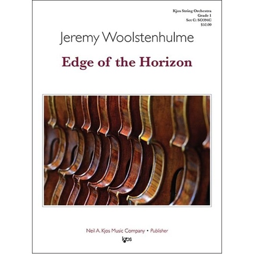 Edge of the Horizon for String Orchestra SO1 SC/PTS