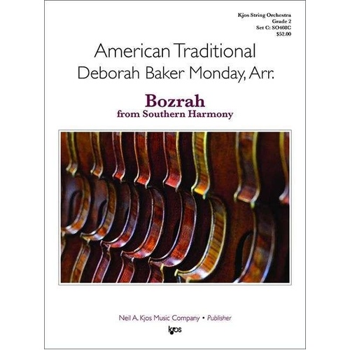 Bozrah from Southern Harmony String Orchestra Grade 2