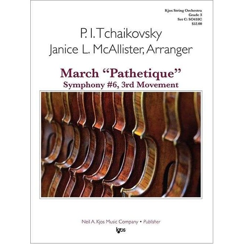 March Pathetique Symphony 6 3rd Mvt String Orchestra 3.5