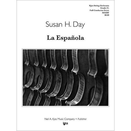 La Espanola (The Spanish Lady) SO Gr3.5 Score - String Orchestra 12 Pages