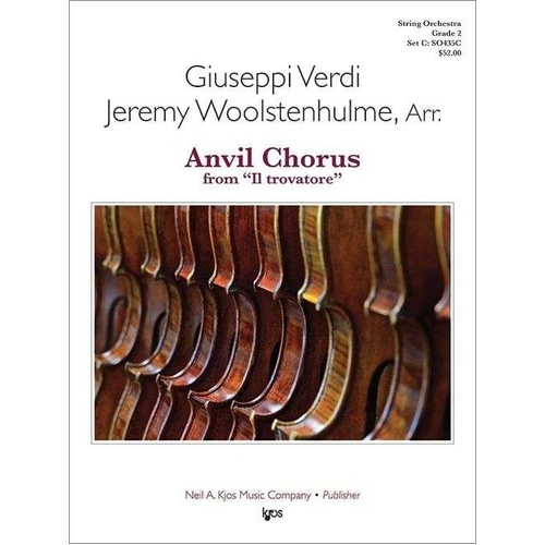 Anvil Chorus from "II Trovatore" String Orchestra GR2